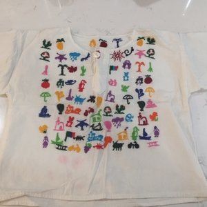 Mexican Hand-Embroidered Shirt